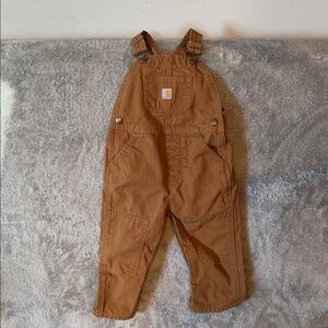 Carhartt Kids Tan Overalls